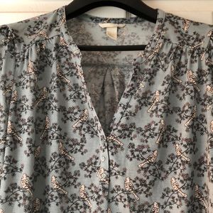 H&M 3/4 Sleeve Blouse